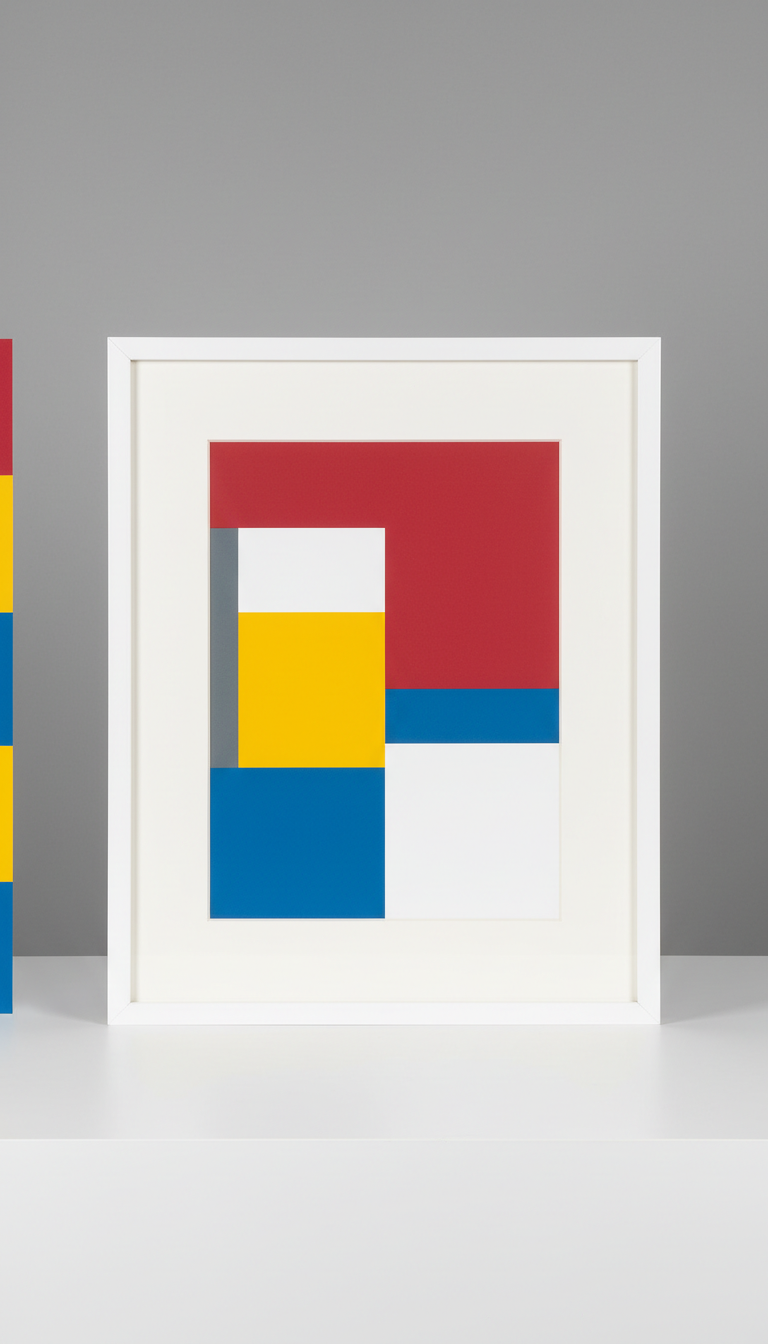 Limited-edition screen print on textured paper